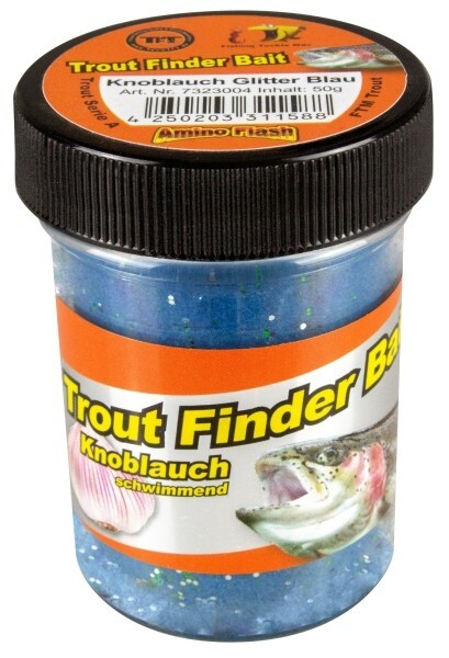 Ftm Fishing Tackle Max Trout Finder Bait Knoblauch Blau - Forellenteig-image