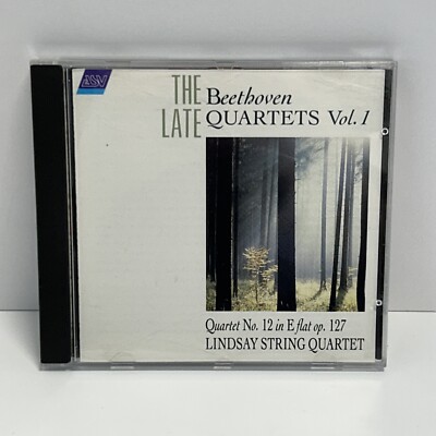 Beethoven - Lindsay String Quartet: The Late Quartets, Vol.1 Like Used 1987