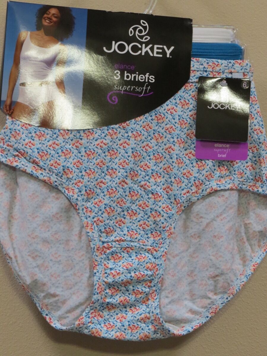 New 3 Pk Jockey Elance Supersoft Micromodal Brief Underwear