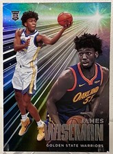 2020-21 Panini Chronicles Essentials Basketball #202 James Wiseman RC Warriors