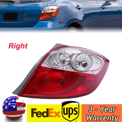 Passenger Side Tail Light for 2009 - 2014 Toyota Matrix Right Halogen  Rear Lamp - Zdjęcie 1 z 12