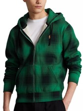 Polo Ralph Lauren Vintage-Inspired Lined Fleece Hoodie 198 - Small