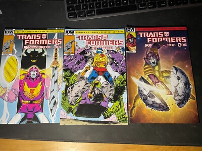 The Transformers IDW G1 Comic Regeneration One Issues 89 B 90 B & 91 A