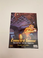 Ender's Game Marvel Universe Orson Scott 2008 Comic Book Promo Poster