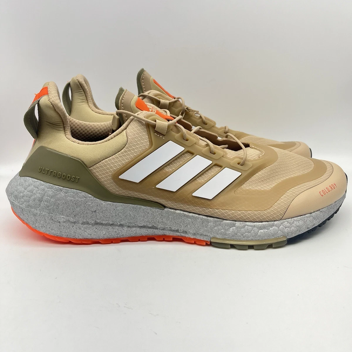 [NEW] Men\'s adidas Ultraboost 22 Cold RDY 2.0 Running Shoes Beige‎ GX5938 adidas UltraBoost 22 Cold.RDY 2.0 Running Shoes Beige Grey  main image 3