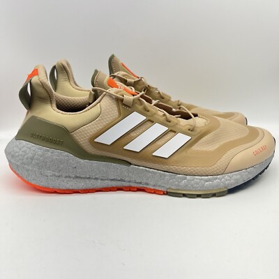 adidas UltraBoost 22 Cold.RDY 2.0 Running Shoes Beige Grey Men's 12 GX5938
