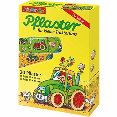 20 Traktor Kinderpflaster Lutz Mauder Bauernhof muss da sein, wenn es weh tut