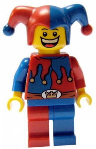 LEGO Jester Minifigure 2008 - from set 7979 NEW