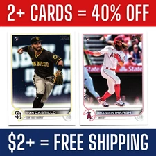 2022 MLB Topps Series 1 Baseball Cards / You Pick / EX-MT