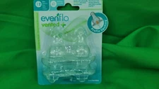 Evenflo ProFlo Venting Nipples Medium Flow (3+Month) 4 Nipples Per Pack
