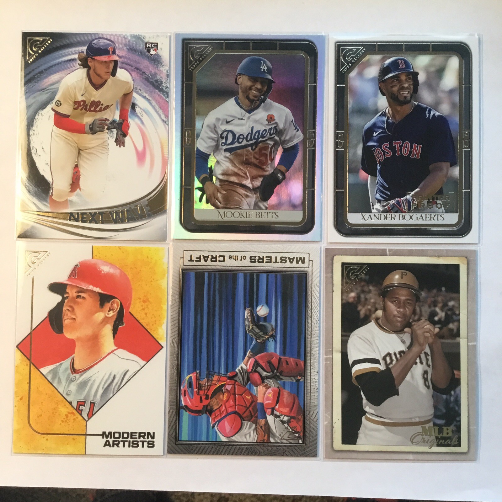 2021 Topps Gallery Baseball Printer Proof Rainbow Foil Inserts Pick