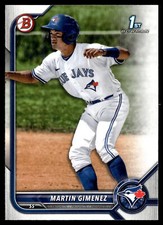 2022 Bowman #BP-97 Martin Gimenez Prospects