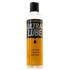 Personal Lubricant Ultra Lube 8oz Water-Based Latex Condom Safe