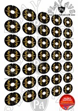 Playmobil Stickers Escudo Romano - Stickers Roman Shields - Autocollant Romain