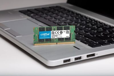 Crucial DDR4 32GB 3200 MHz PC4-25600 260-Pin SODIMM Notebook