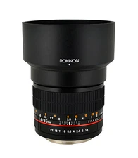 Rokinon 85mm F1.4 Aspherical Lens for Micro Four Thirds - New Mount!