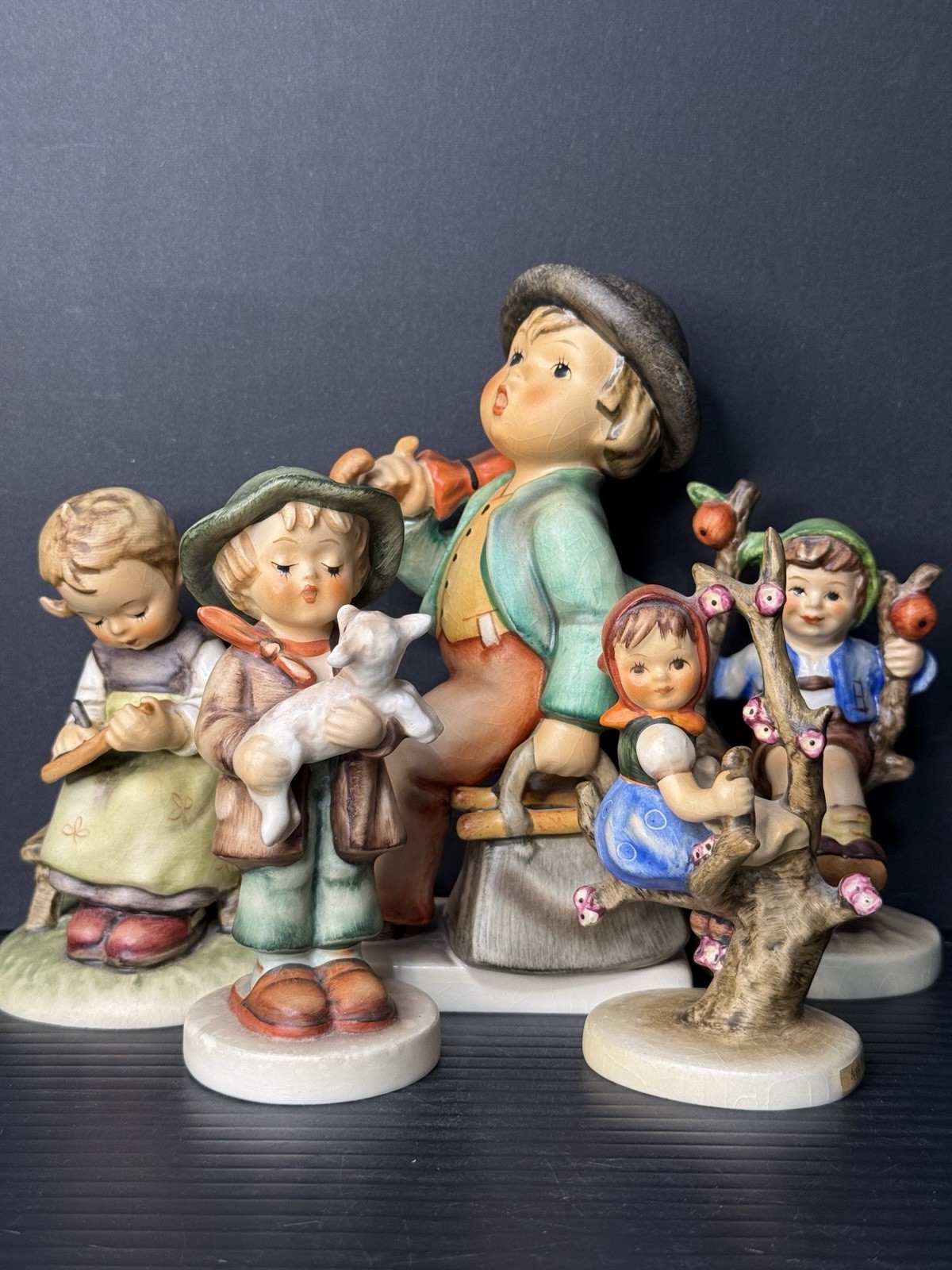 Vintage Goebel Hummel Lot Of Five: 7/0, 69/2/0, 141 3/0, 142 3/0, 367