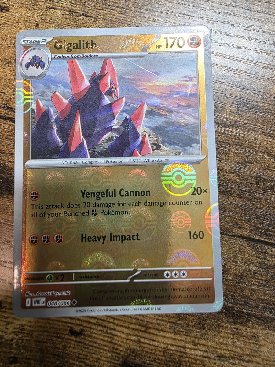 pokemon gigalith card Gigalith - XY - Phantom Forces - Pokemon