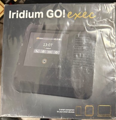 *NO SIM CARD* Iridium GO! exec 9765 Satellite Hotspot - OPEN BOX