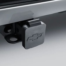 New OEM GM Trailer Hitch Receiver Cover with Bowtie Logo '16-'26 Silverado 1500