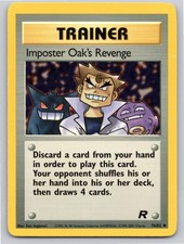 POKEMON TEAM ROCKET IMPOSTER OAK'S REVENGE 76/82 UNLIMITED NM A104764 FREE S&H on eBay