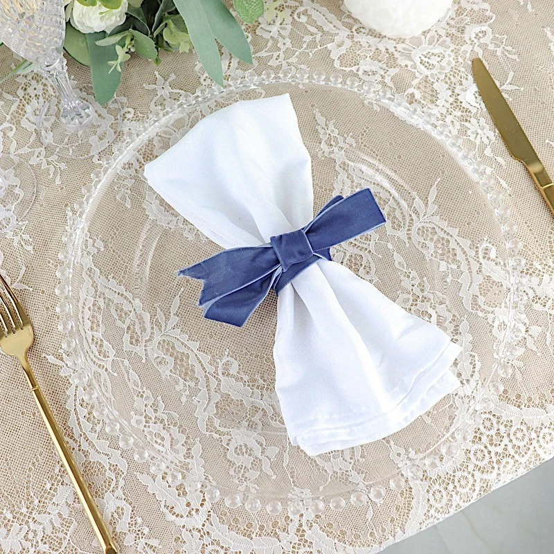 Rollo de cinta de nailon de terciopelo azul marino de 1" x 10 yardas hágalo usted mismo suministros artesanales fiesta eventos Foto 3 de 4