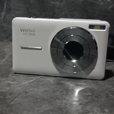 Vivitar VECS124 PopSnap Digital Camera White, 16X Zoom, 1080p