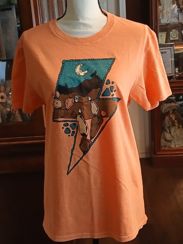 T-shirt donna Magnolia Mill Co nativi americani 100% cotone nuova con etichetta costa $34 - Foto 8 di 8
