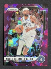 Nickeil Alexander-Walker 2024-25 Panini Prizm Purple Ice Base /149 #135