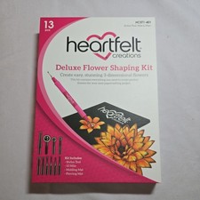 Heartfelt Creations DELUXE FLOWER FLOWER SHAPING KIT NEW Hard To Find A010