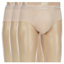 Murano Men's Low Rise Briefs 3-Pack- Small