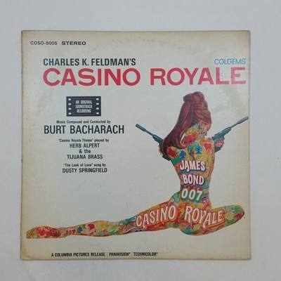 BURT BACHARACH Casino Royale Soundtrack COSO5005 LP Vinyl VG+nr++