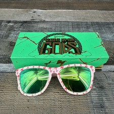 Goodr Sunglasses Glasses Of The Gods Collection Pink Flamingo Pattern