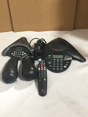 Polycom Voice Station 500 Conference Phone 2201-17900-00/ Remote Control+ Bundle