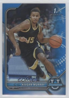 2021-22 Bowman U Blue Refractor 179/199 Keegan Murray #94 0v1