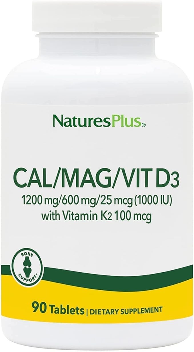 Nature's Plus Cal/Mag/Vit D3 - 90 Tablets