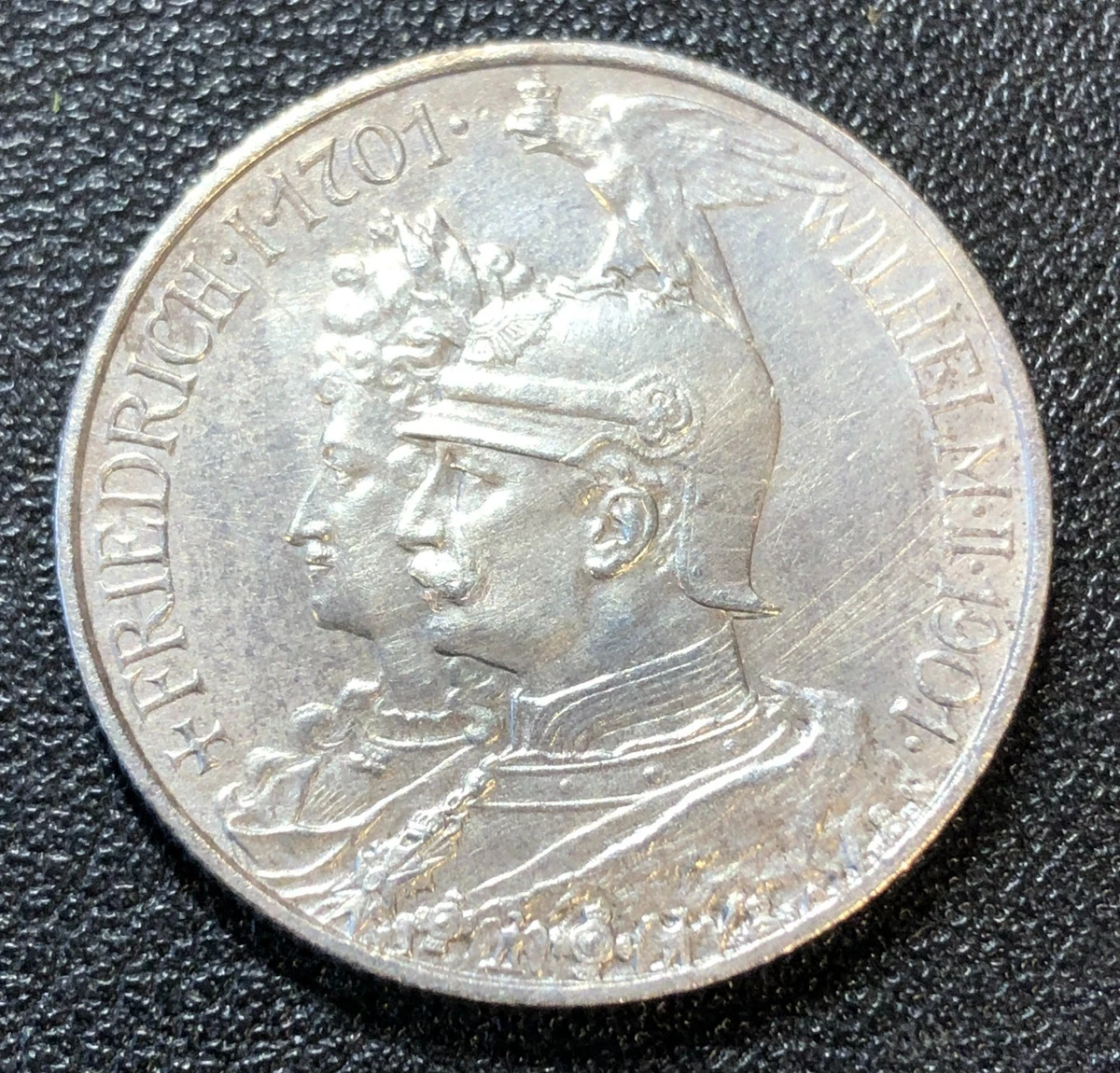 银色1901 年德意志帝国银币(1871-1918) | eBay