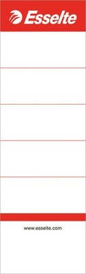 10 Esselte Ordner-Rückenschild Standard, 50 x 158 mm