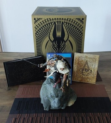 assassins creed origins ps4 goods edition Collektors Figur Bayek Artbook Karte