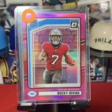 Panini Donruss Optic Rated Rookie Pink Preview Bucky Irving #301 Buccaneers