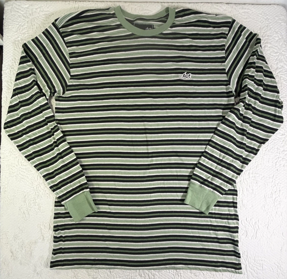 Lost Striped T-Shirts for Men for sale | eBay