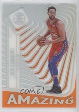 2020-21 Panini Illusions Amazing Orange Ben Simmons #8 Philadelphia 76ers
