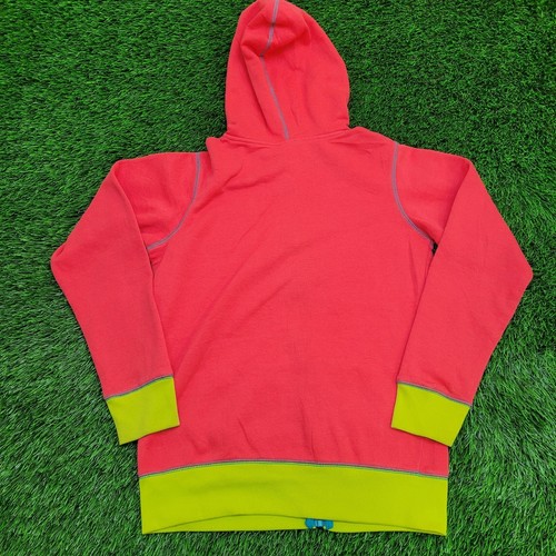 NIKE Zip Hoodie Jacket Girls XL 18x24 Two-Tone Pinkish Green - Picture 6 of 13