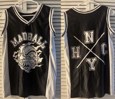 MADBALL バスケットボールジャージ M USA製 NYHC 新品同様 Madball band Jersey Hardcore Band basketball jersey All sizes Z269