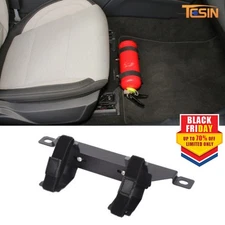 Under Seat Adjustable Roll Bar Fire Extinguisher Mount Holder For Mustang 2015+