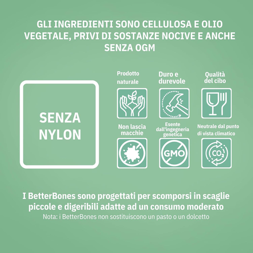 - Giocattolo per Cani Da Masticare - Small Medium Classic - Veggie - Senza Nylon - Foto 5 di 12