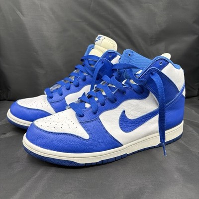 Nike Dunk High Qs Kentucky Blue Varsity Royal White  Mens Size 11 850477-100