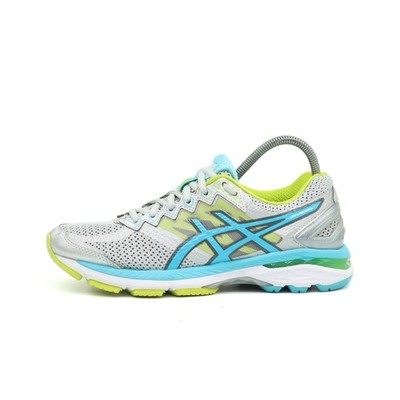 ASICS Damen gt-2000 sneaker silber/blau/gelb stoßämpfend laufschuhe EU 37.5