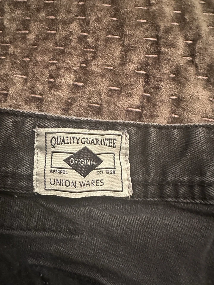 Pantalones de mezclilla gris oscuro & Co ajustados para hombre W30/L32 Foto 4 de 4