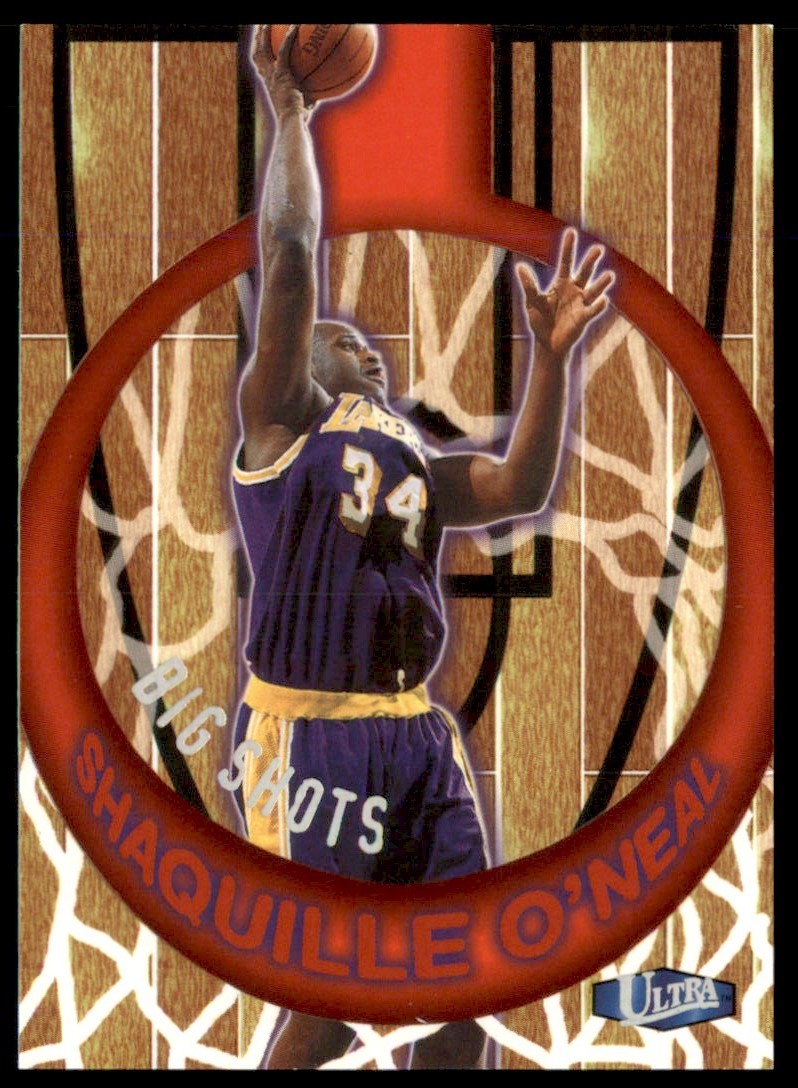 Shaquille O'Neal 1997-98 Ultra Big Shots #3 BS Los Angeles Lakers